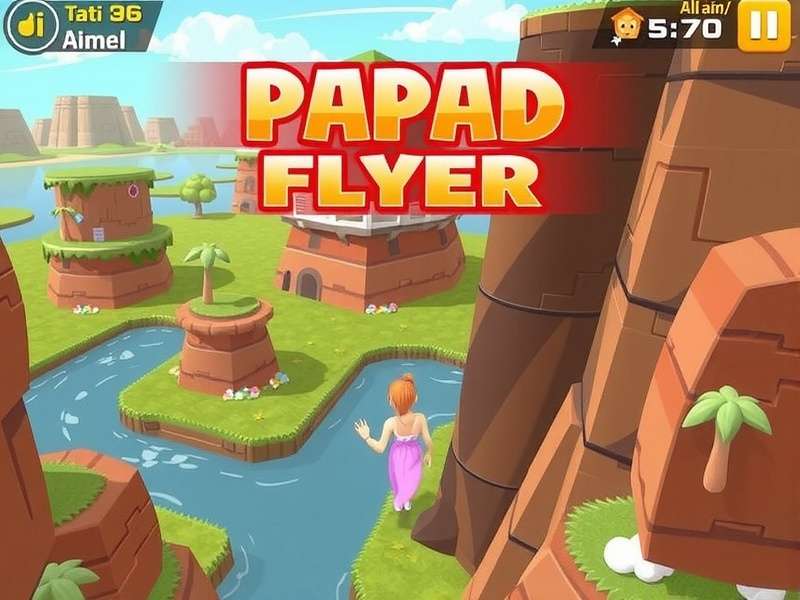 Papad Fast Flyer Gameplay Screenshot